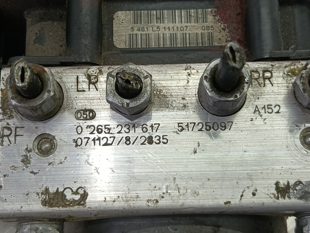 блок abs Citroen Jumper 2.2 Hdi MT (109 л.с.)Jumper  II (2006—2013) Фургон 4541K0, 2130 рублей, Москва