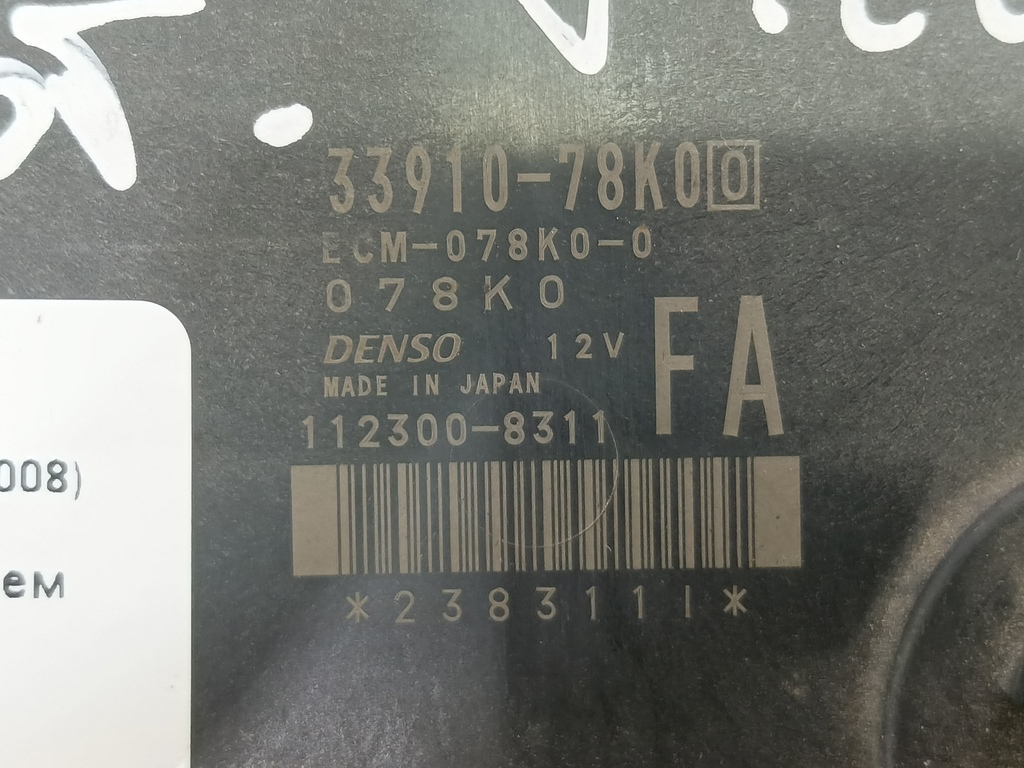 блок управления двигателем SUZUKI Grand Vitara 2.4 MT (169 л.с.)Grand Vitara  II (2005—2008) Внедорожник 33910-78K00, 2130 рублей, Москва