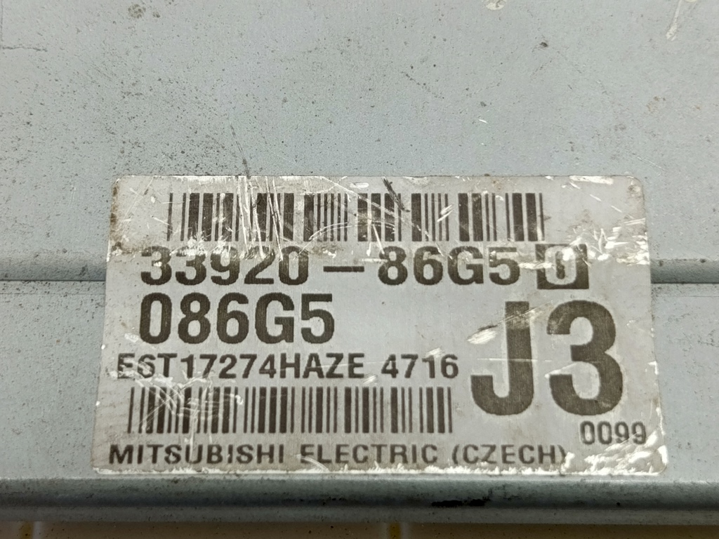 блок управления двигателем SUZUKI IGNIS 1.5 MT (99 л.с.)Ignis  II (2003—2008) Хетчбэк 3392086G51, 8109 рублей, Москва