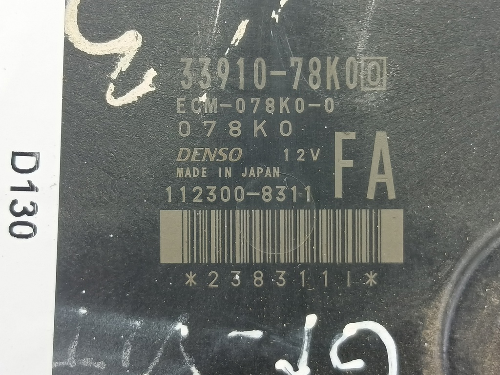 блок управления двигателем SUZUKI Grand Vitara 2.0 4WD MT (140 л.с.)Grand Vitara  II (2005—2008) Внедорожник 33910-78K00, 2130 рублей, Москва