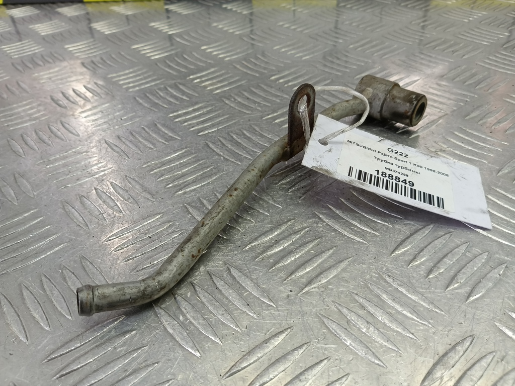 трубка турбины MITSUBISHI PAJERO SPORT 2.5 MT (99 л.с.)Pajero Sport  I рестайлинг (2004—2008) Внедорожник MD374298, 980 рублей, Москва