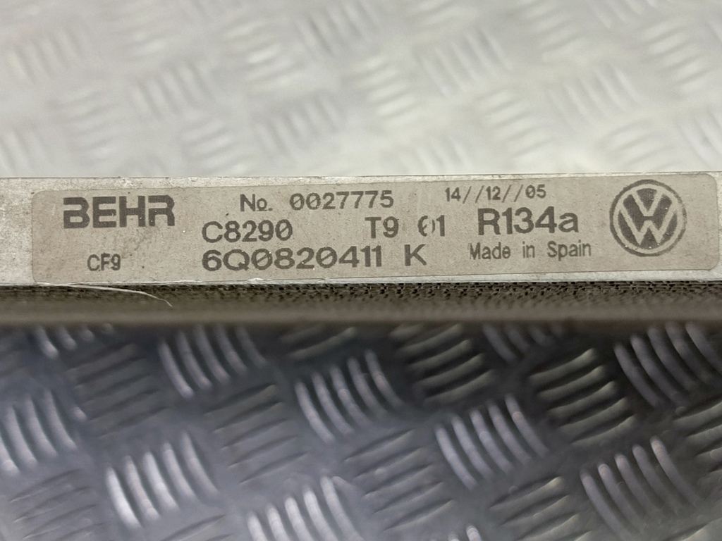 радиатор кондиционера SKODA FABIA  6Q0820411K, 2360 рублей, Москва