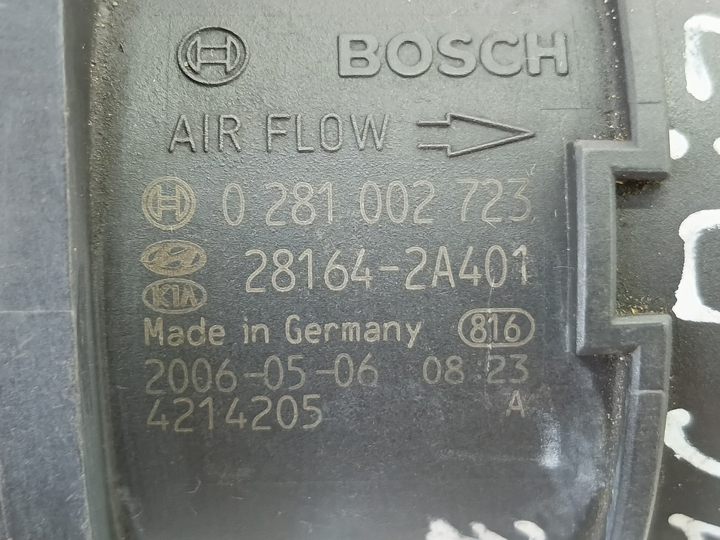 расходомер воздуха (дмрв) Kia Ceed  281642A401, 4430 рублей, Москва
