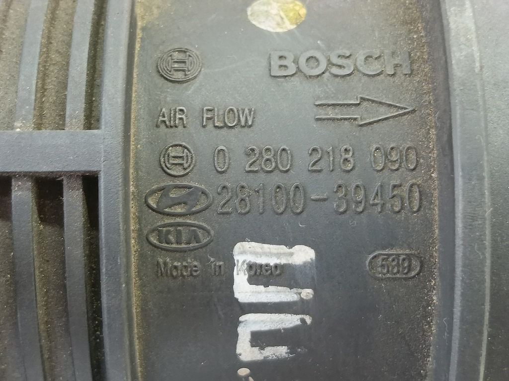 расходомер воздуха (дмрв) Kia SORENTO  2810039450, 3850 рублей, Москва