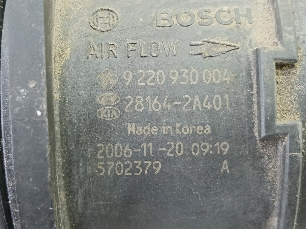 расходомер воздуха (дмрв) Kia Ceed  281642A401, 4430 рублей, Москва