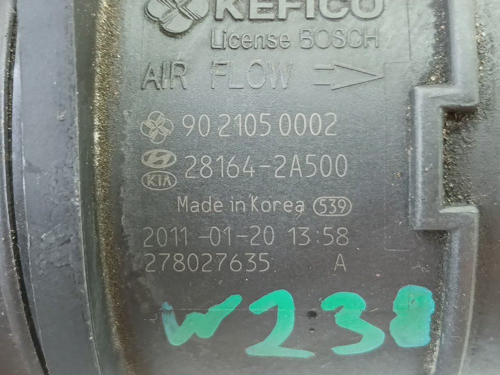 расходомер воздуха (дмрв) Kia Ceed  281642A500, 1320 рублей, Москва