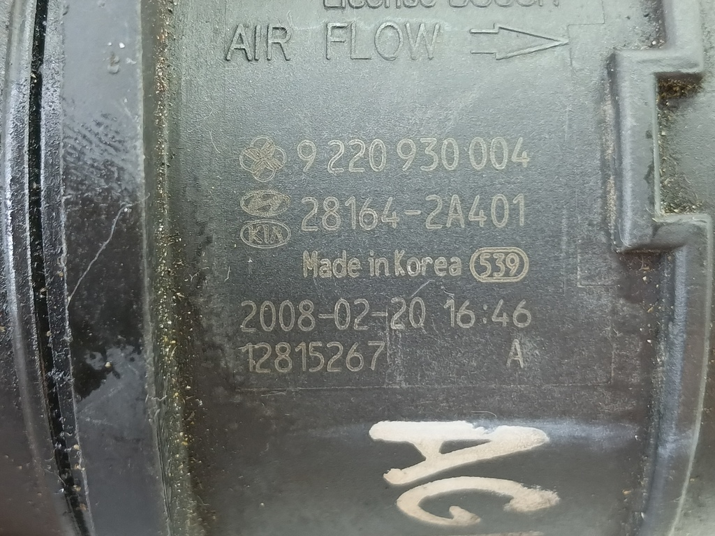 расходомер воздуха (дмрв) Kia Ceed  281642A401, 4430 рублей, Москва