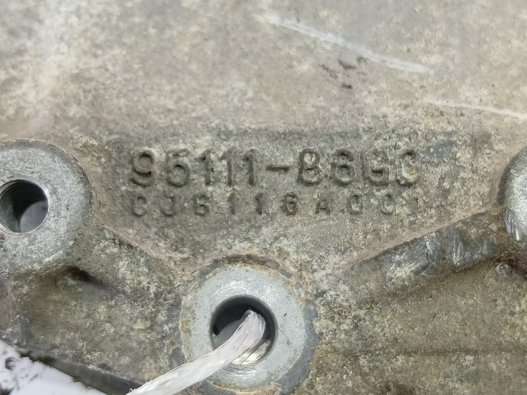 кронштейн компрессора кондиционера SUZUKI IGNIS 1.5 MT (99 л.с.)Ignis  II (2003—2008) Хетчбэк 9511186G00, 980 рублей, Москва