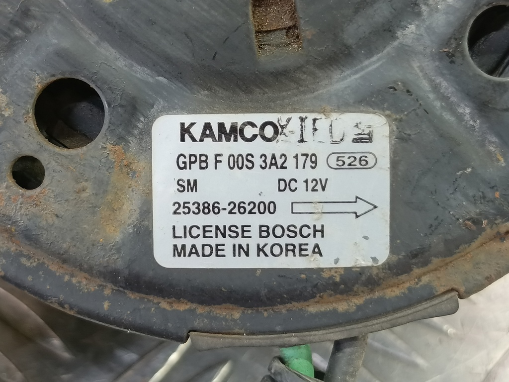 моторчик вентилятора Hyundai SANTA FE  2538626200, 1320 рублей, Москва