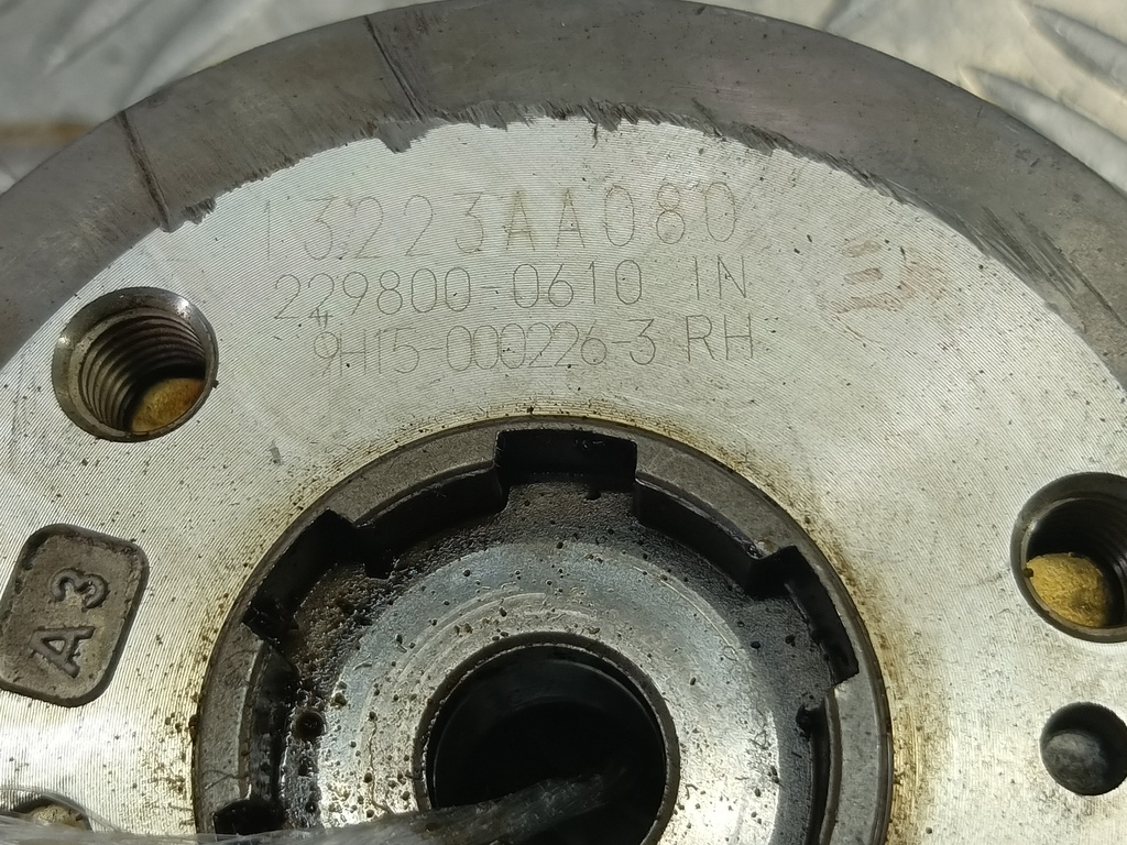 клапан изменения фаз грм SUBARU Tribeca 3.0 4WD AT (250 л.с.)Tribeca  WX (2004—2007) Внедорожник 13223AA080, 1550 рублей, Москва