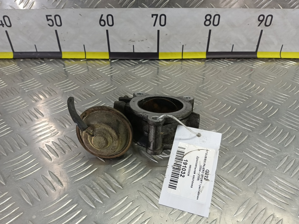 дроссельная заслонка MITSUBISHI PAJERO SPORT 2.5 MT (99 л.с.)Pajero Sport  I рестайлинг (2004—2008) Внедорожник MD333236, 2820 рублей, Москва