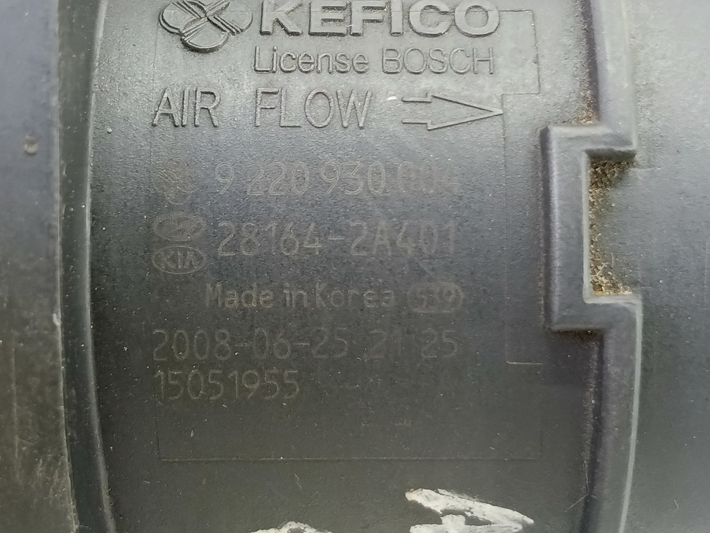 расходомер воздуха (дмрв) Kia Ceed  281642A401, 4430 рублей, Москва