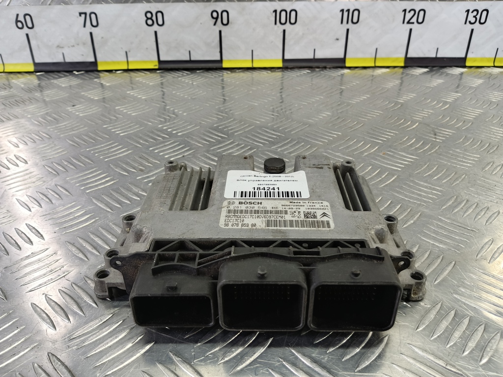 блок управления двигателем Citroen Berlingo  9807885980, 5000 рублей, Москва
