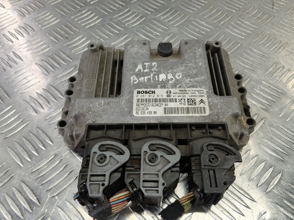 блок управления двигателем Citroen Berlingo  1940CC, 9600 рублей, Москва