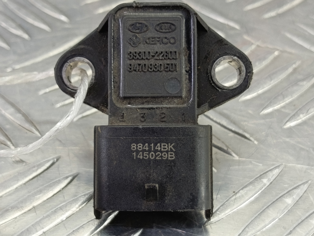 датчик абсолютного давления Hyundai GETZ 1.4 AT (97 л.с.)Getz  I рестайлинг (2005—2011) Хетчбэк 3930022600, 750 рублей, Москва