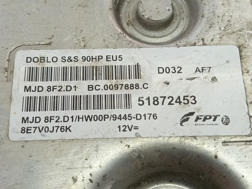 блок управления двигателем Fiat Doblo  51872453, 11900 рублей, Москва