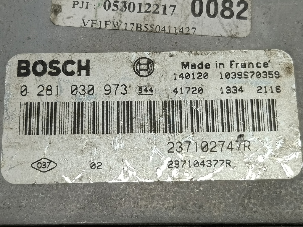 блок управления двигателем Renault Kangoo  237103370R, 7990 рублей, Москва