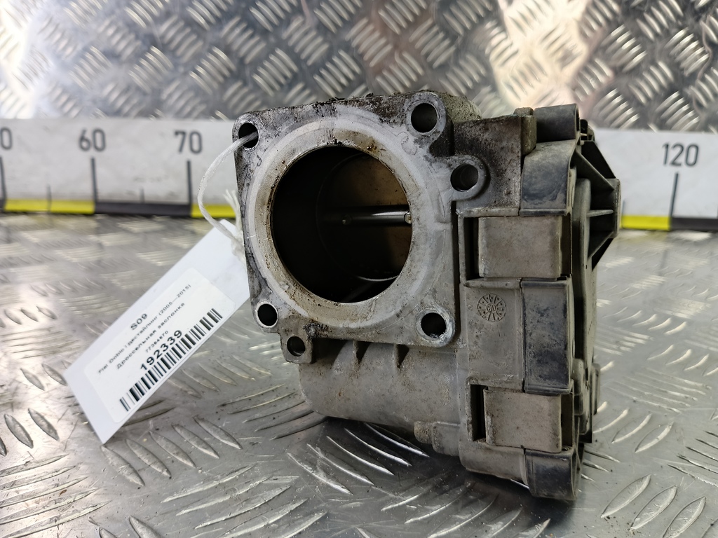 дроссельная заслонка Fiat Doblo 1.4 MT (77 л.с.)Doblo  I рестайлинг (2005—2015) Минивэн 77364870, 7300 рублей, Москва