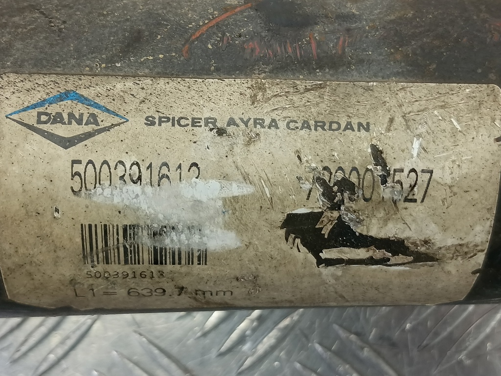 вал карданный Iveco Daily 2.3 D MT (126 л.с.)Daily  V (2011—2014) Пикап 504019823, 10750 рублей, Москва