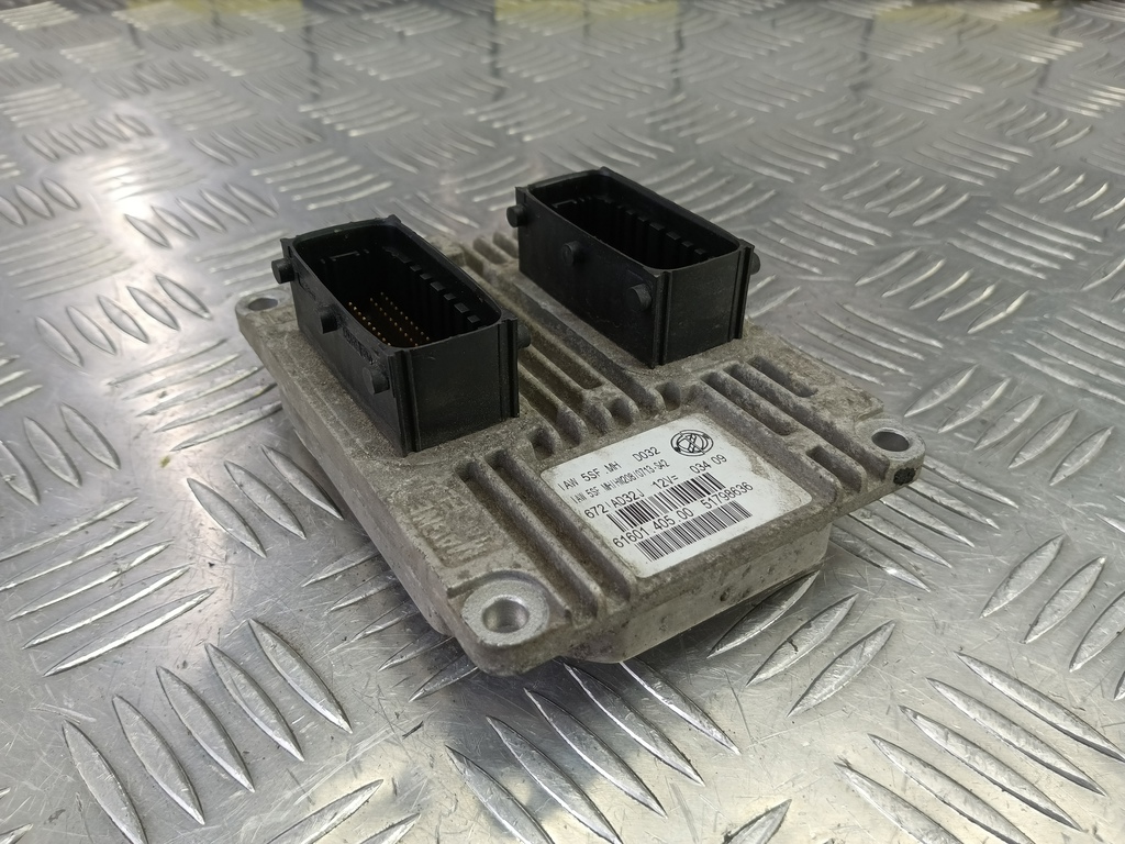 блок управления двигателем Fiat Doblo 1.4 MT (77 л.с.)Doblo  I рестайлинг (2005—2015) Минивэн 51798636, 15350 рублей, Москва