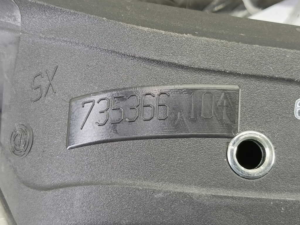 ручка двери внутренняя Fiat Doblo 1.4 MT (77 л.с.)Doblo  I рестайлинг (2005—2015) Минивэн 735404768, 750 рублей, Москва