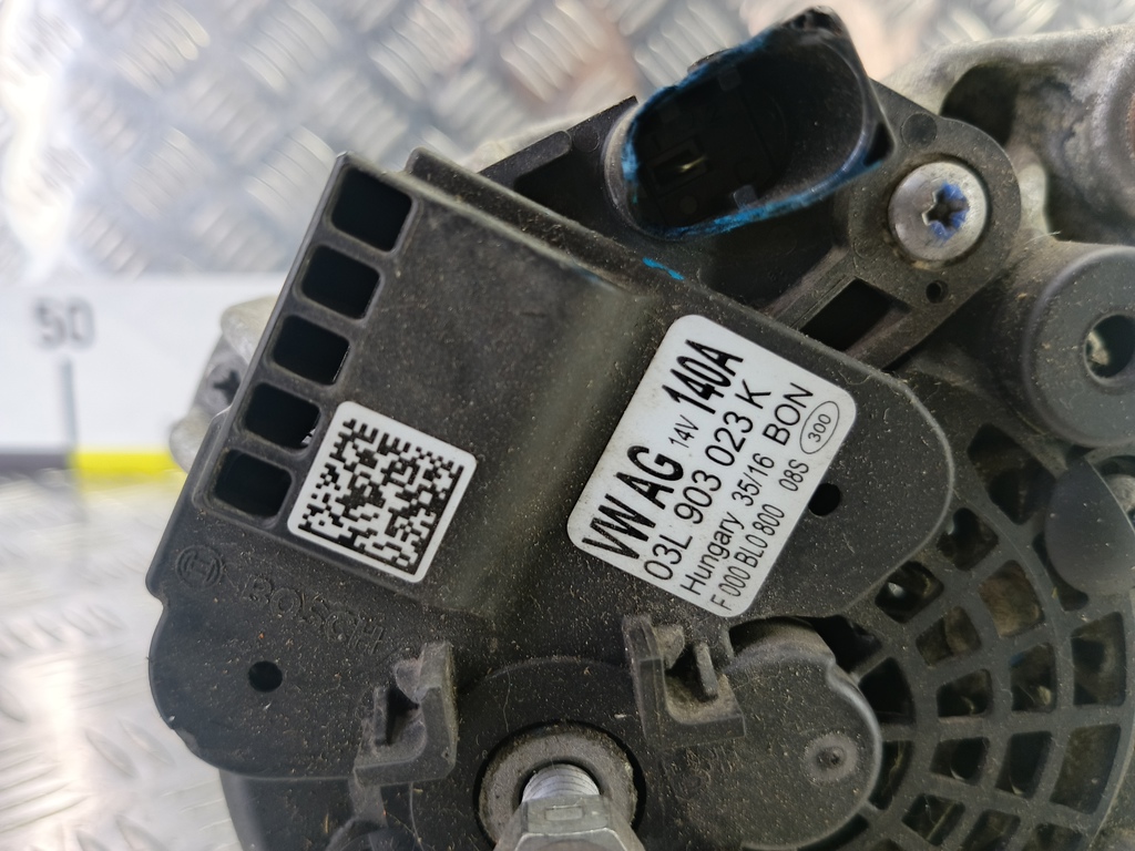 генератор AUDI A3 (8V) 2016-2019  03L903023K, 6150 рублей, Москва