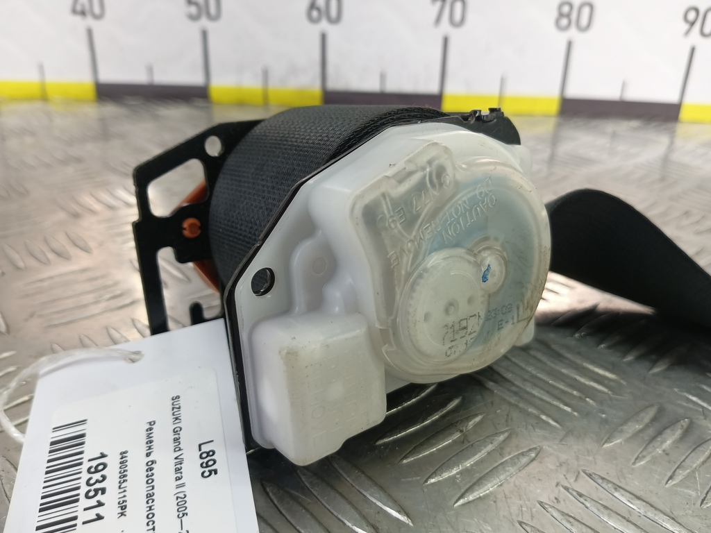 ремень безопасности SUZUKI Grand Vitara 2.0 4WD MT (140 л.с.)Grand Vitara  II (2005—2008) Внедорожник 8490565J115PK, 520 рублей, Москва