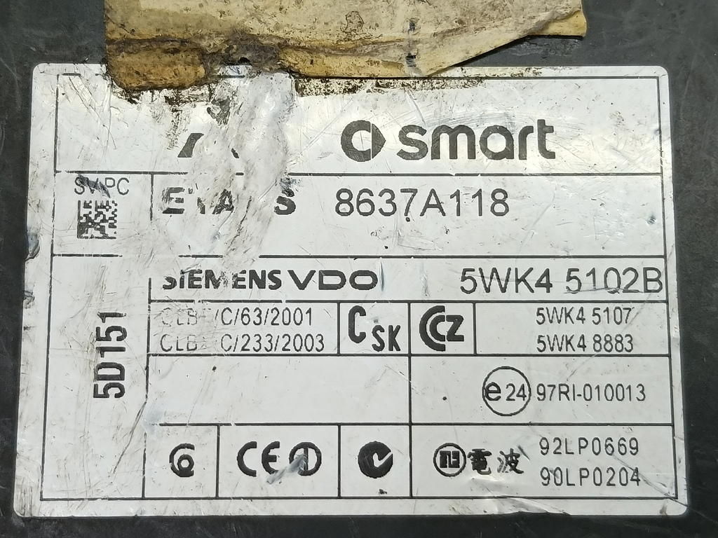 блок комфорта MITSUBISHI COLT  8637A118, 3850 рублей, Москва