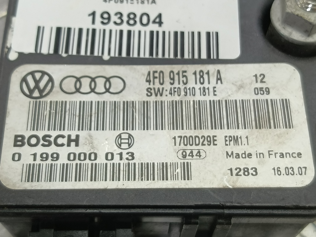 блок управления AUDI A6  4F0915181A, 4430 рублей, Москва