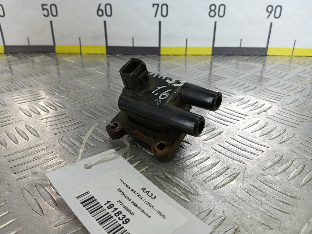 катушка зажигания Hyundai MATRIX 1.6 MT (103 л.с.)Matrix  I рестайлинг (2005—2008) Минивэн 2731026600, 2010 рублей, Москва