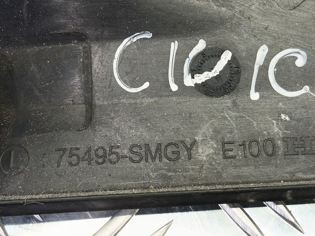 накладка крыла переднего HONDA Civic 1.8 MT (140 л.с.)Civic  VIII (2005—2009) Хетчбэк 75495SMGE10, 1780 рублей, Москва