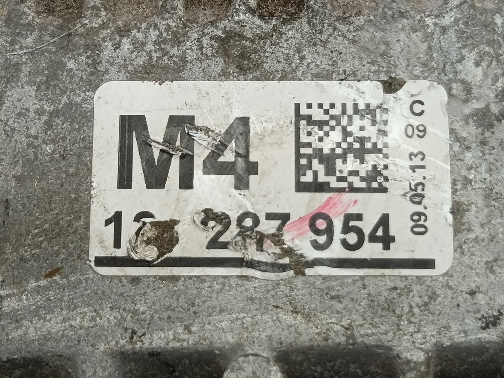 подушка двигателя (опора двс) CHEVROLET  Cruze 1.8 MT (141 л.с.)Cruze  I рестайлинг (2012—2015) Хетчбэк 13347455, 4660 рублей, Москва