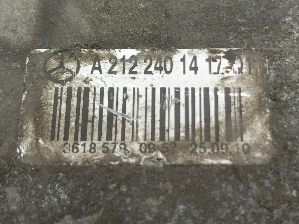 подушка двигателя (опора двс) MERCEDES-BENZ E-класс E 220d 2.1 5G-Tronic (170 л.с.)E-класс  W212/S212/C207/A207 (2009—2013) Седан A2122401417, 1210 рублей, Москва