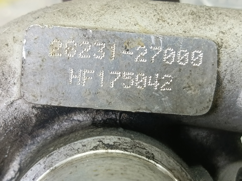 турбина Hyundai TUCSON 2.0 CRDi AT (112 л.с.)Tucson  I (2004—2011) Внедорожник 2823127000, 16500 рублей, Москва