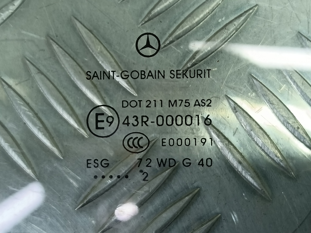 стекло двери MERCEDES-BENZ Vito  A6397250510, 980 рублей, Москва