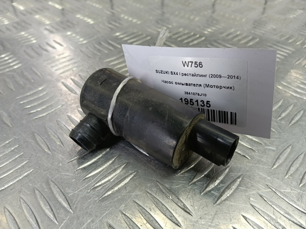 насос омывателя (моторчик) SUZUKI SX4 1.6 4WD MT (112 л.с.)SX4  I рестайлинг (2009—2014) Внедорожник 3841079J10, 2130 рублей, Москва