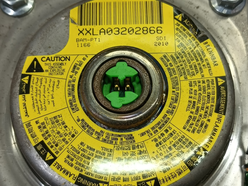 подушка безопасности водителя Volkswagen Crafter  2E0880202D, 2130 рублей, Москва