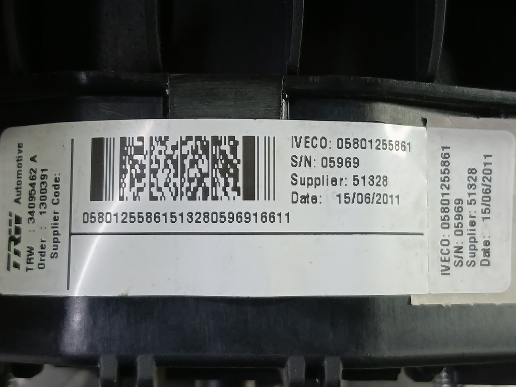 подушка безопасности водителя Iveco Daily  5801255861, 2130 рублей, Москва