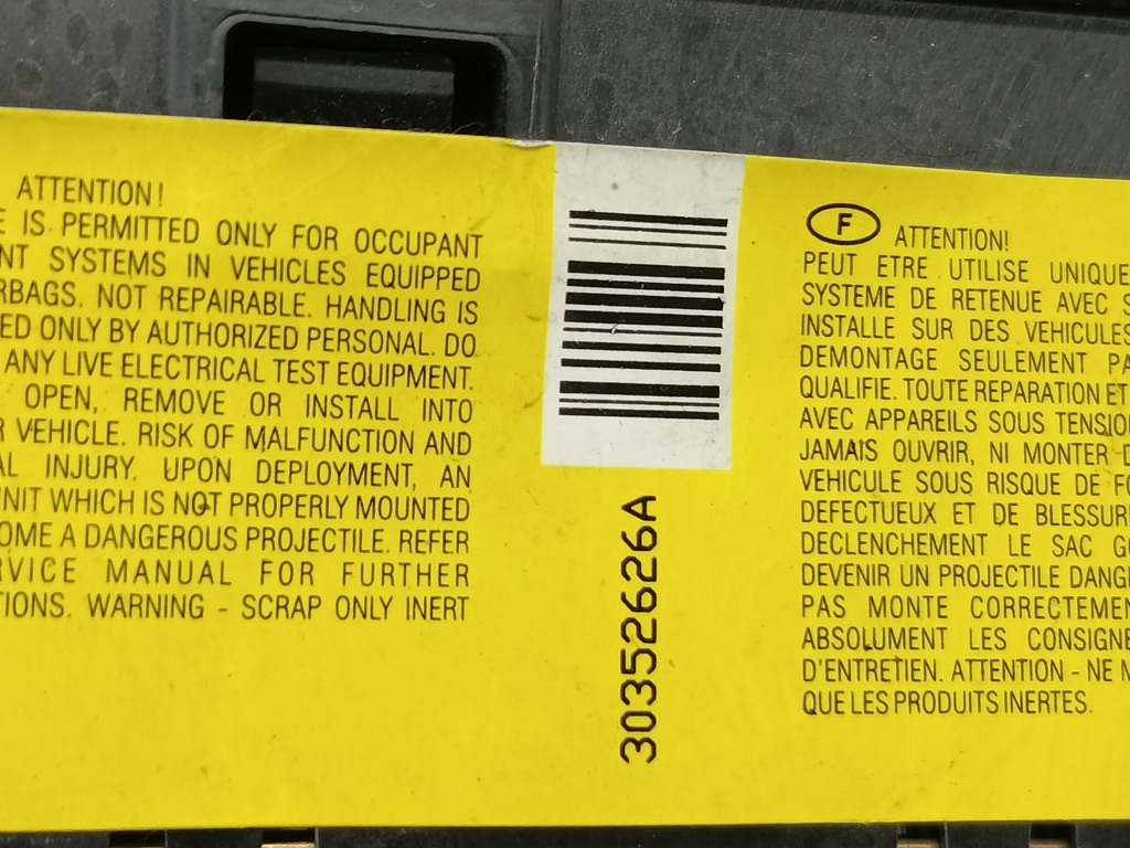 подушка безопасности водителя Citroen Jumper 2.2 Hdi MT (109 л.с.)Jumper  II (2006—2013) Фургон 4112KE, 3160 рублей, Москва