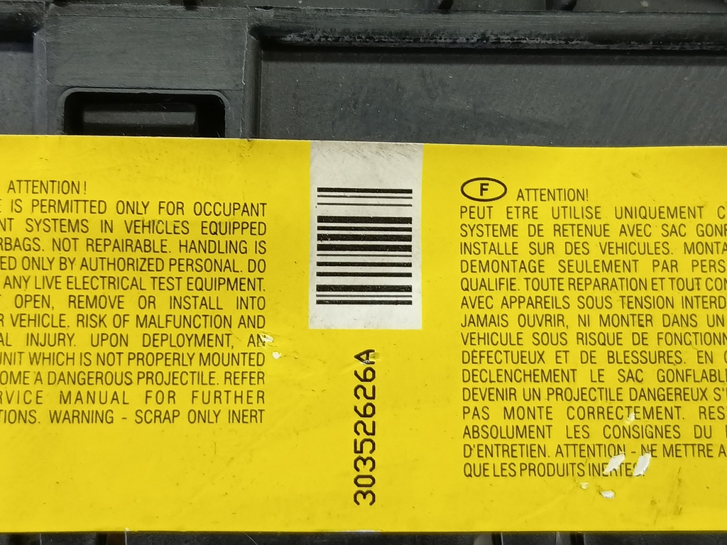 подушка безопасности водителя Citroen Jumper  4112KE, 3160 рублей, Москва