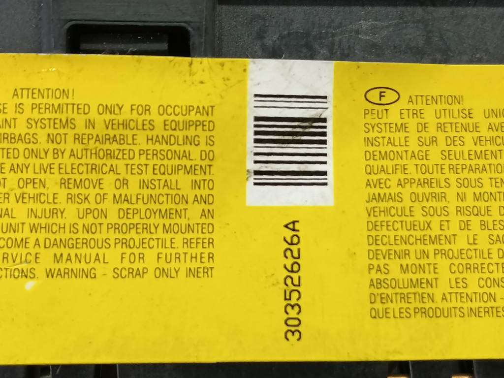 подушка безопасности водителя Citroen Jumper  4112KE, 3160 рублей, Москва