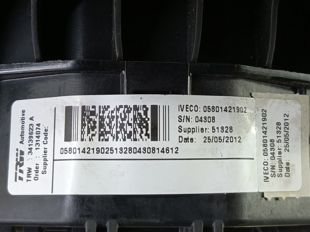 подушка безопасности водителя Iveco Daily  5801421902, 2930 рублей, Москва