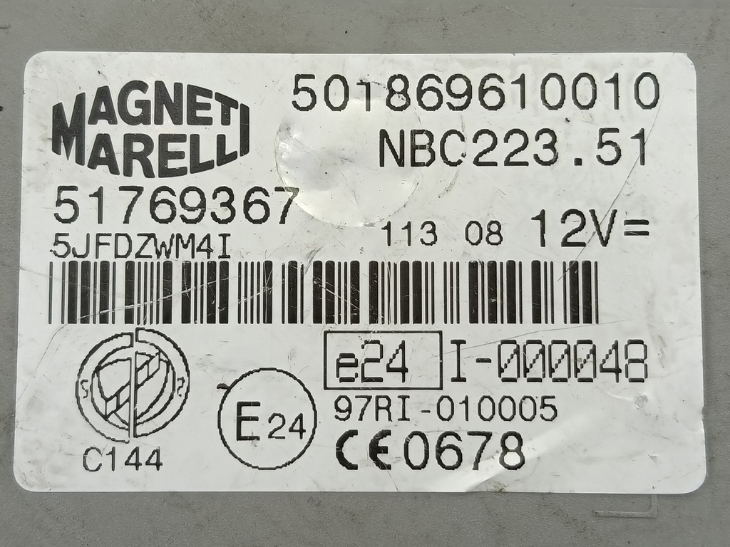 блок комфорта Fiat Doblo  51769367, 5580 рублей, Москва