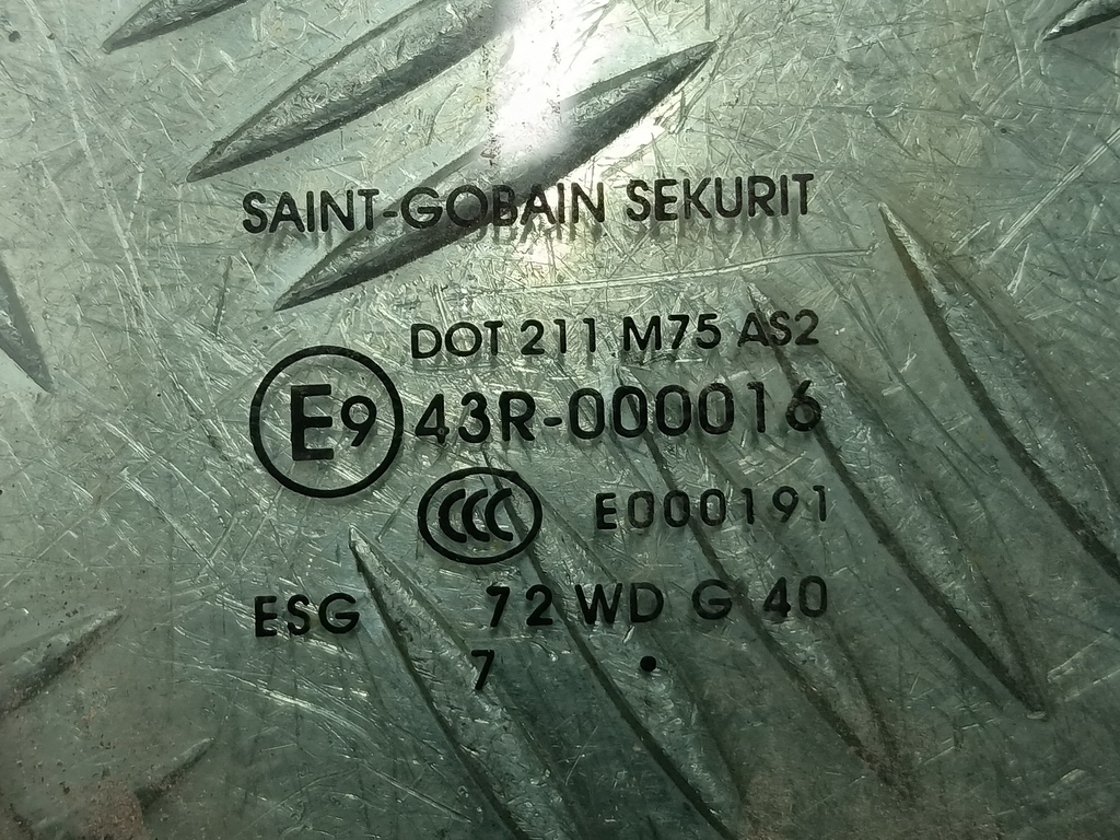 стекло двери Volkswagen Crafter  2E0845116A, 860 рублей, Москва