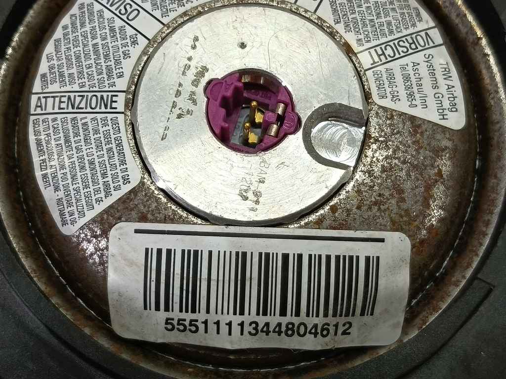 подушка безопасности водителя Citroen Jumper  4112PH, 5230 рублей, Москва