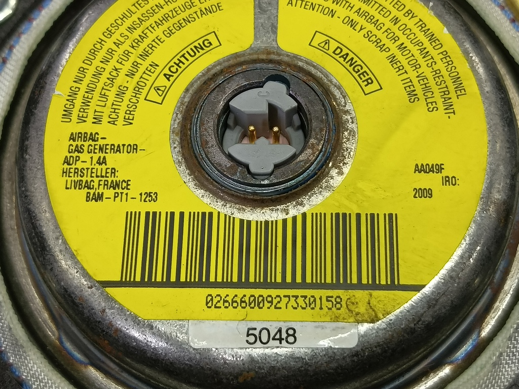 подушка безопасности водителя FORD Tourneo Connect  5083961, 6959 рублей, Москва