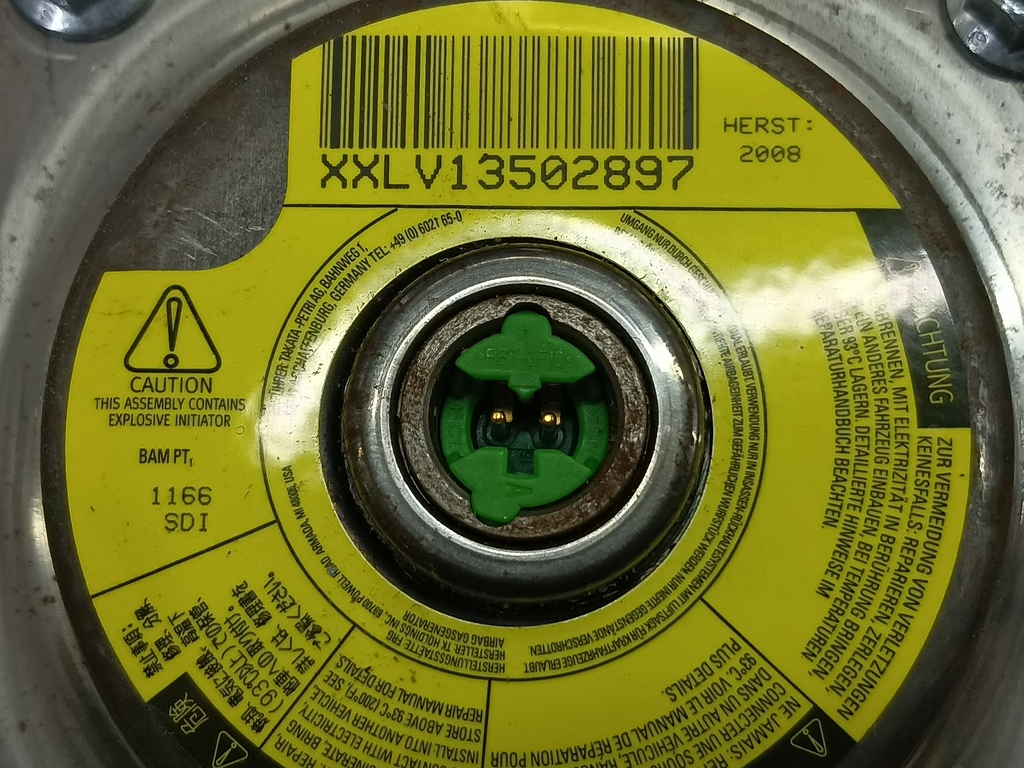 подушка безопасности водителя Volkswagen Crafter  2E0880202D, 2130 рублей, Москва