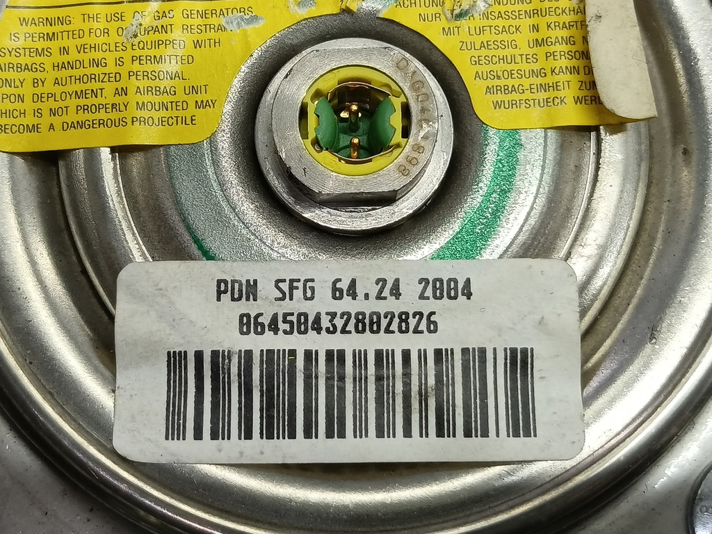 подушка безопасности водителя MERCEDES-BENZ Vito  A6394600098, 750 рублей, Москва