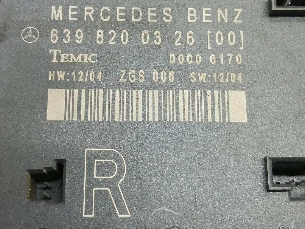 блок комфорта MERCEDES-BENZ Vito  A6398200326, 860 рублей, Москва