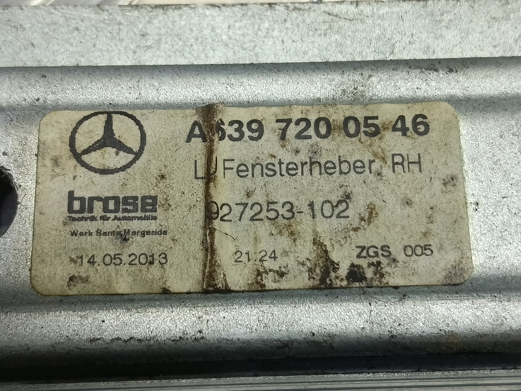 стеклоподъемник MERCEDES-BENZ Vito  A6397200146, 3279 рублей, Москва